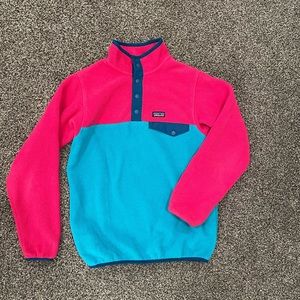 Girls Patagonia Snap pullover Sweatshirt